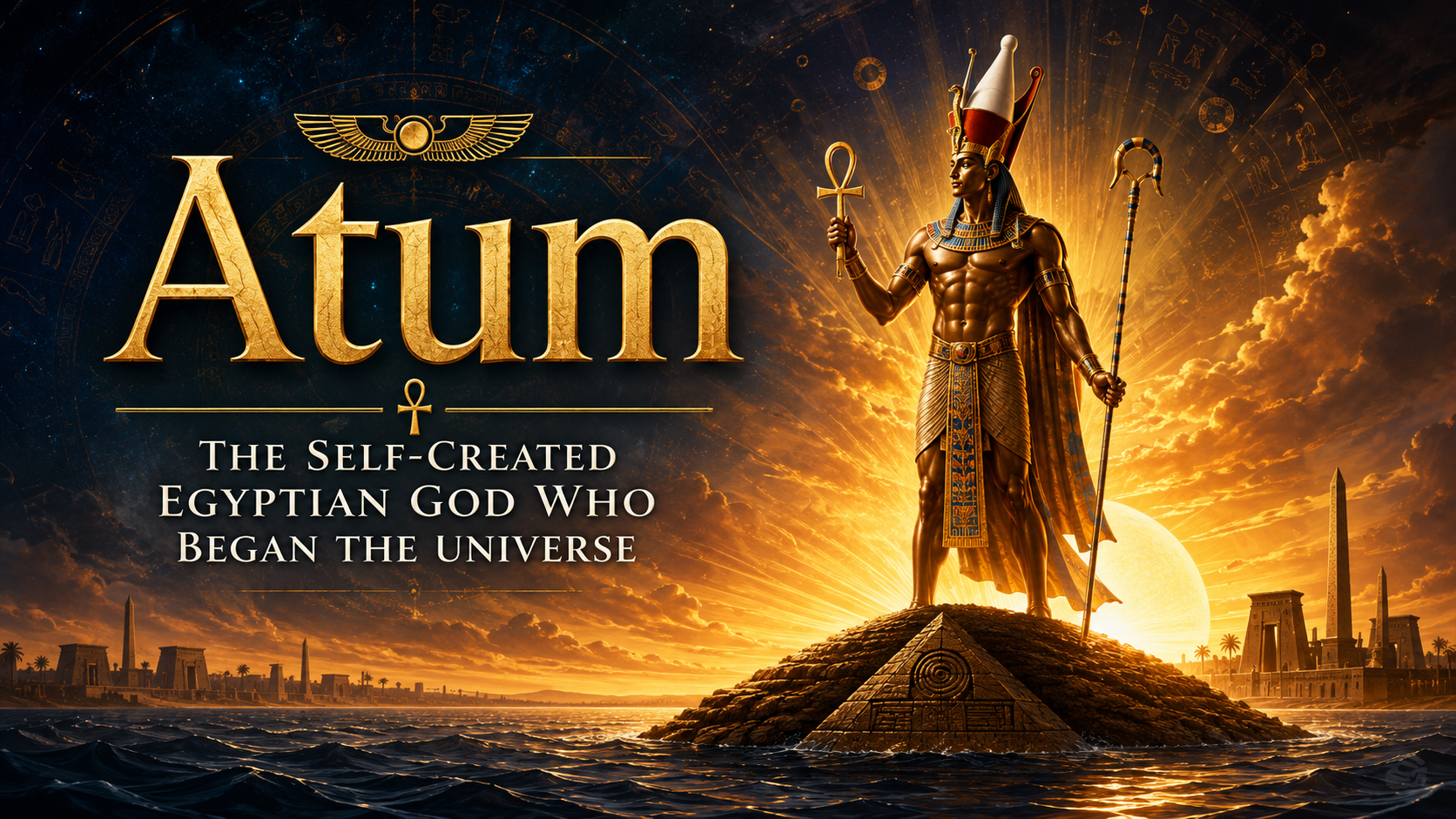 Atum: The Self-Created Egyptian God Who Began the Universe