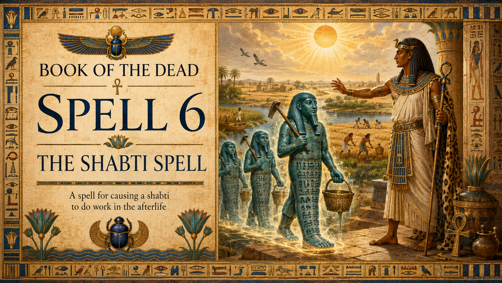Book of the Dead Spell 6: Translation, Meaning, and the Shabti Workers of the Afterlife
