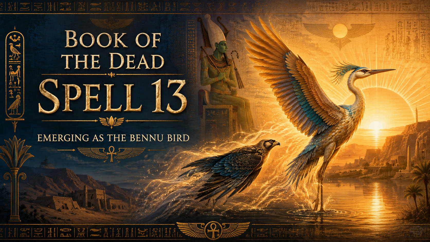 Book of the Dead Spell 13: Translation, Meaning, and Emerging as the Bennu Bird
