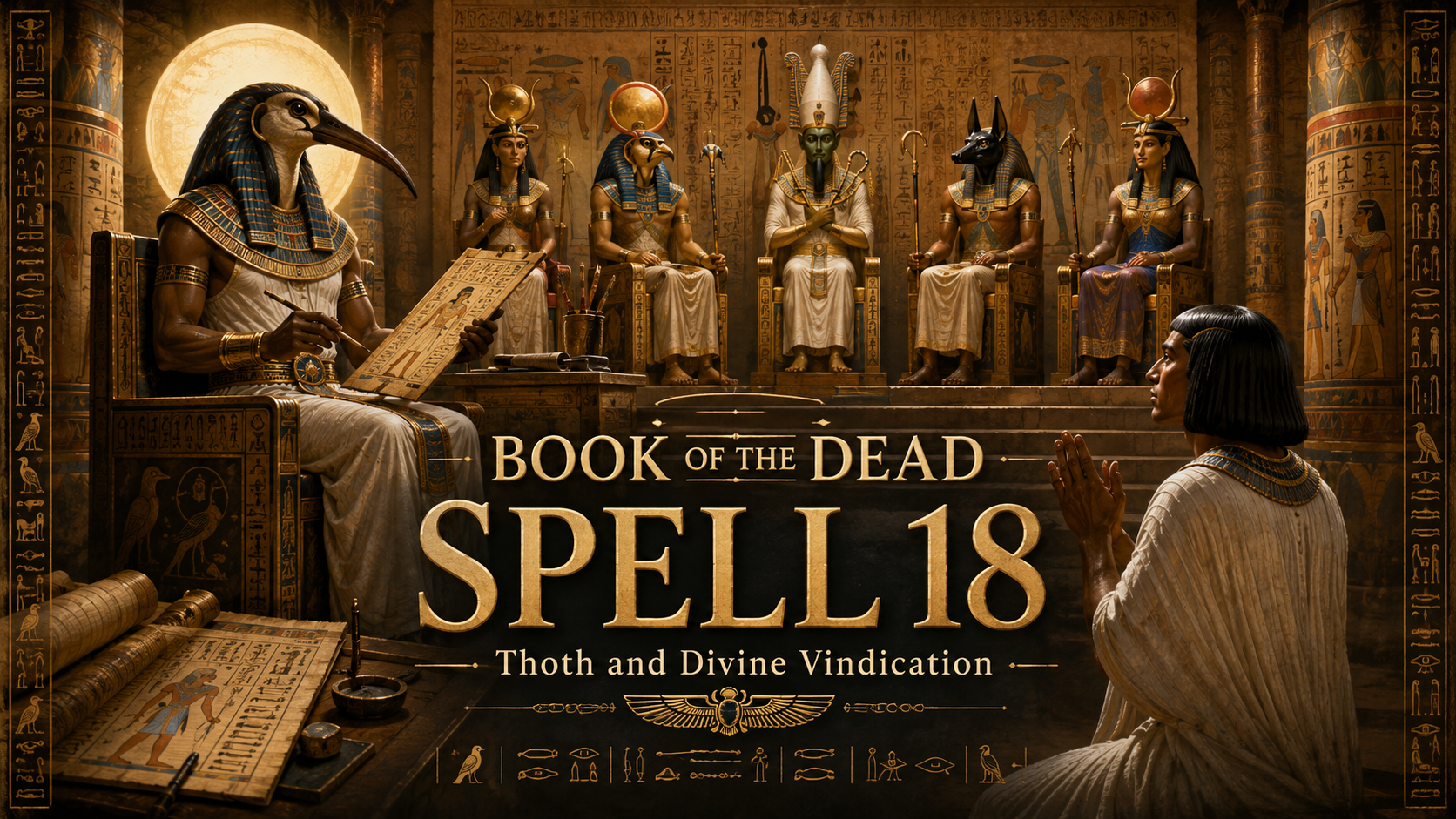 Book of the Dead Spell 18: Translation, Meaning, and Vindication Before the Gods