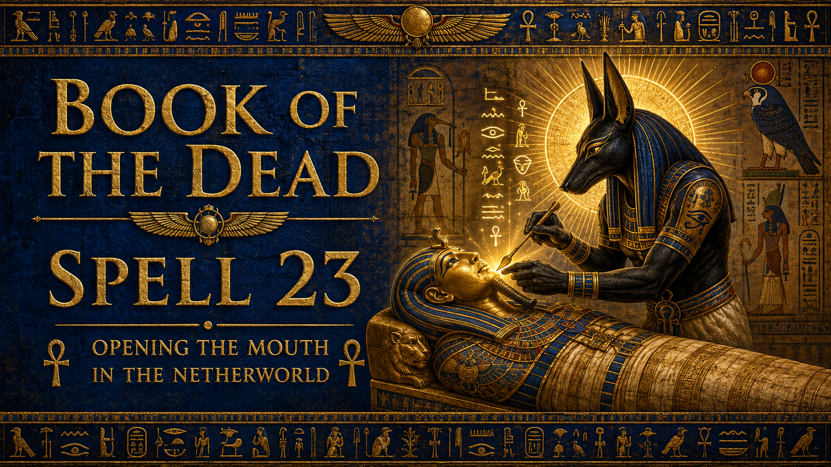 Book of the Dead Spell 23: Mouth of the Deceased