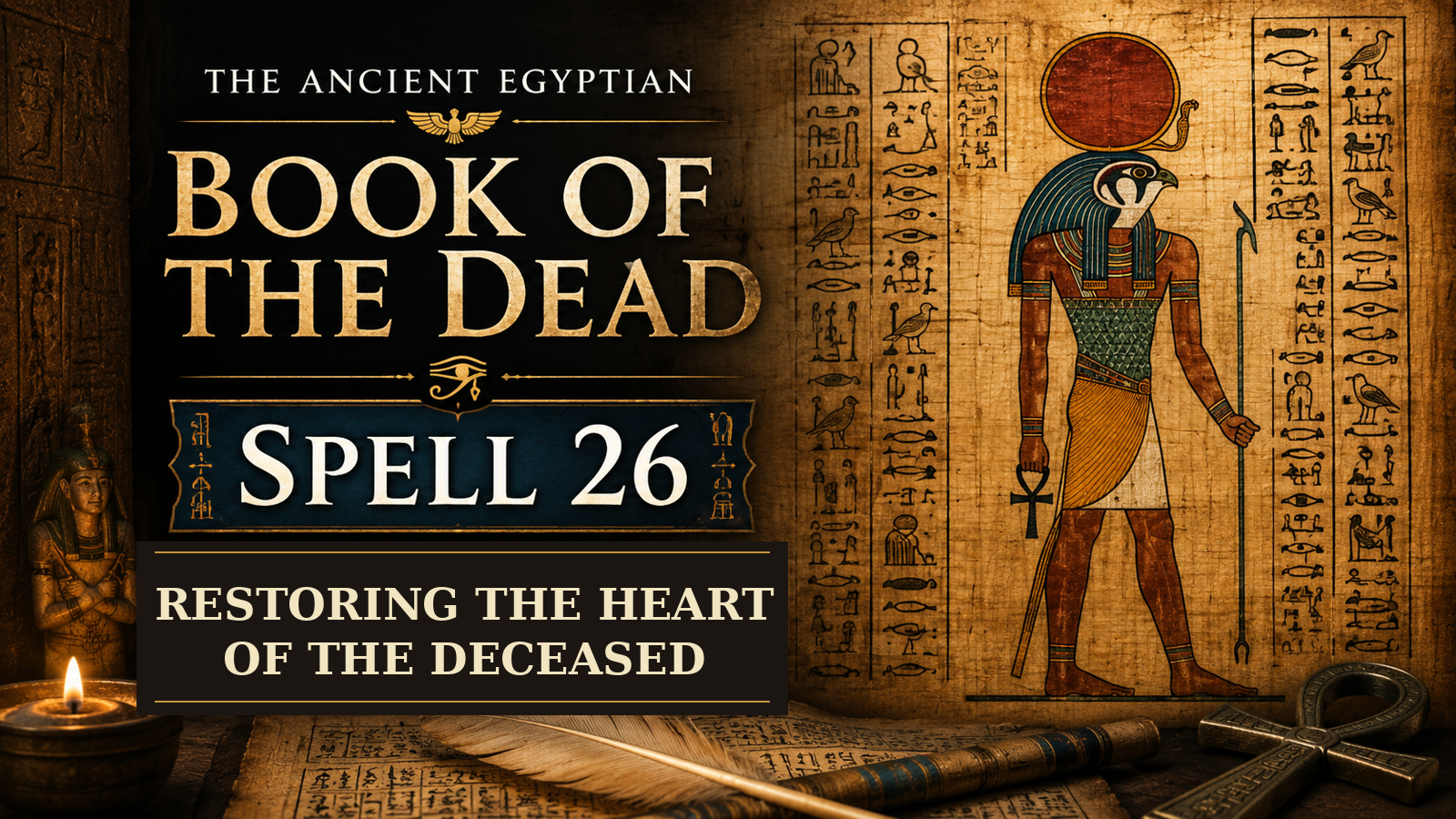 Book of the Dead Spell 26: Restoring the Heart of the Deceased