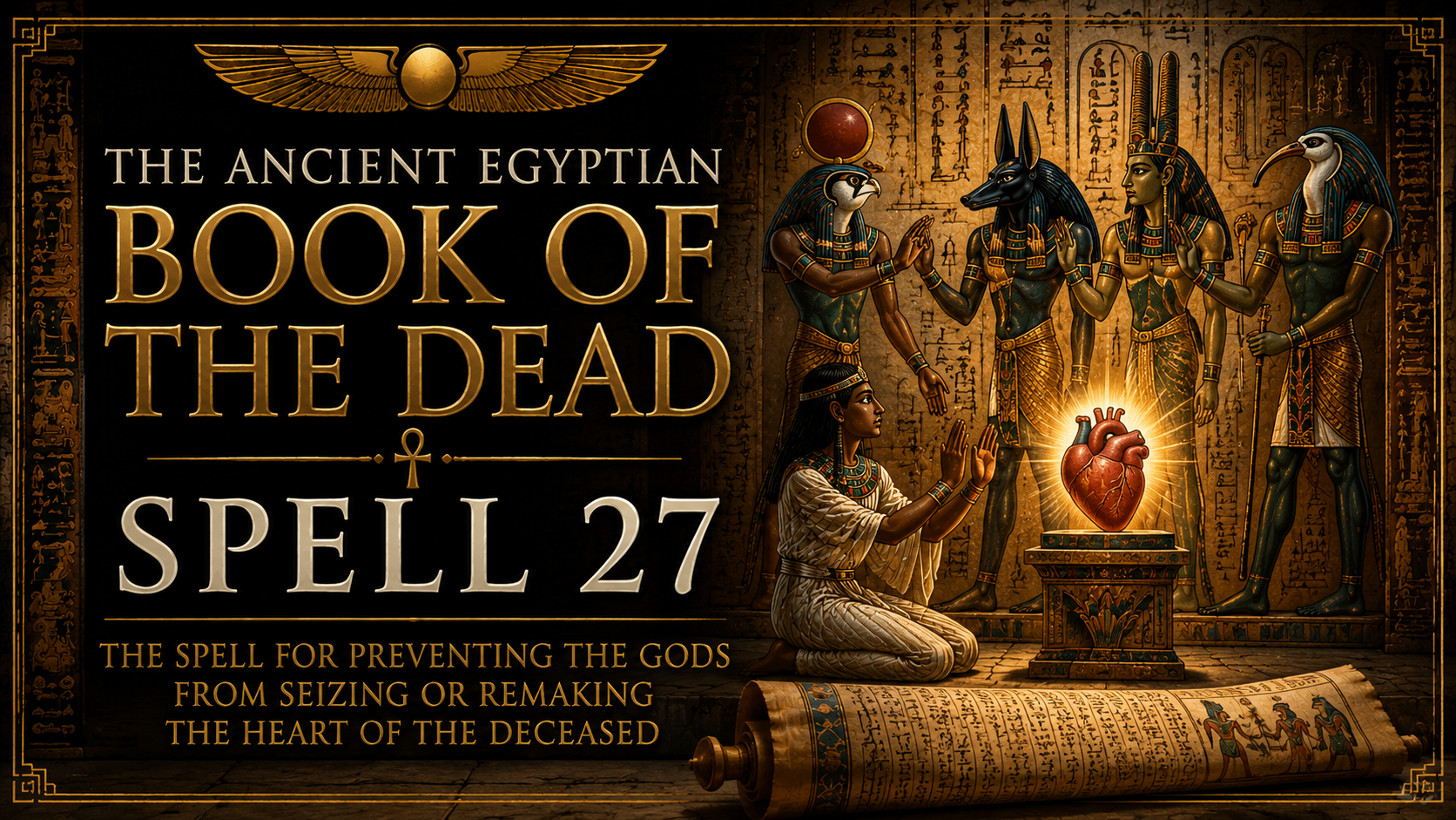 Book of the Dead Spell 27: Preventing the Heart From Being Taken Away