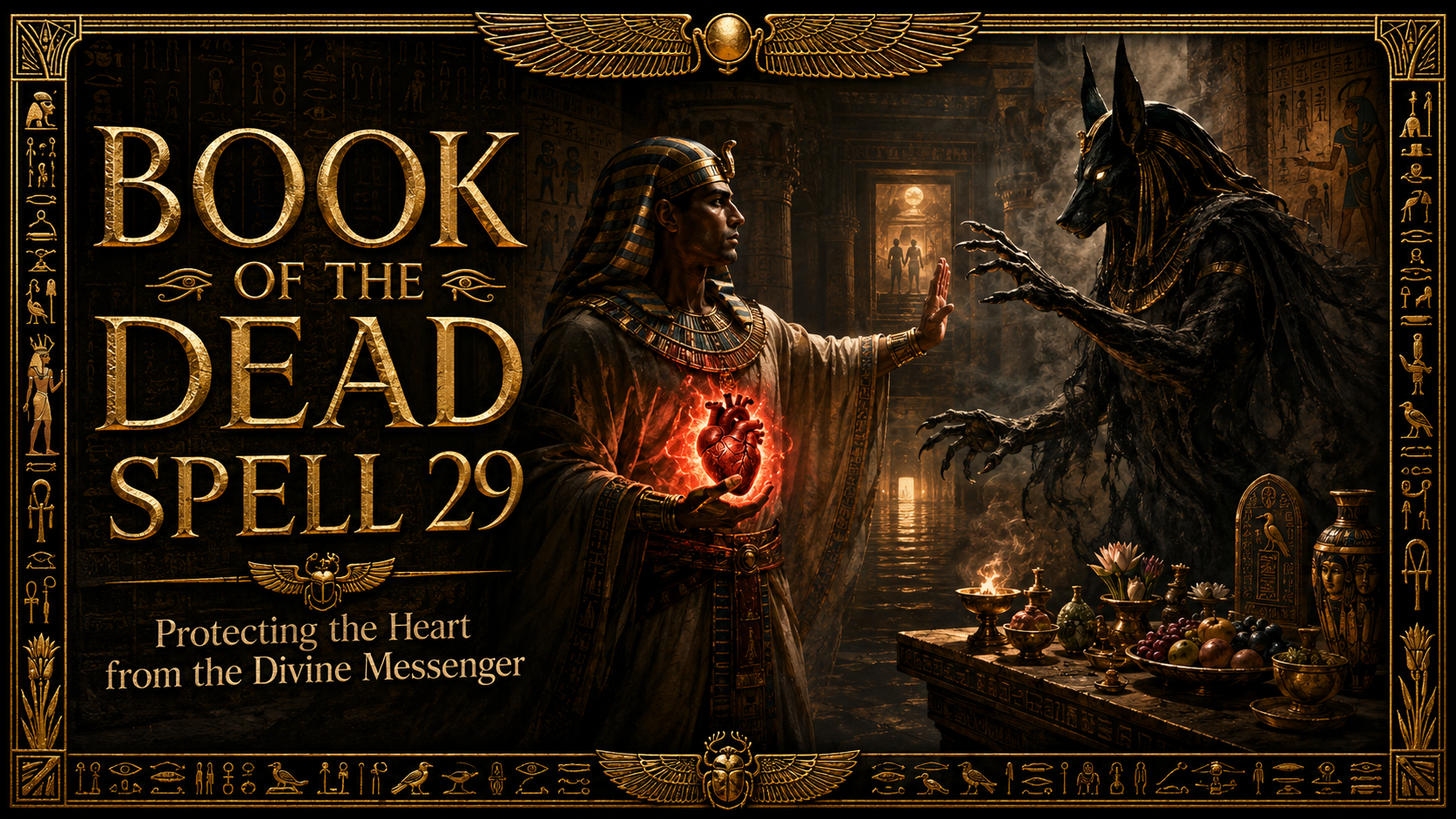 Book of the Dead Spell 29: Repelling the Messenger Who Comes for the Heart