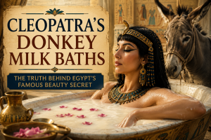 Cleopatra's Donkey Milk Baths: The Truth Behind Egypt's Famous Beauty Secret