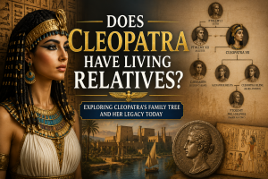 Does Cleopatra have living relatives?