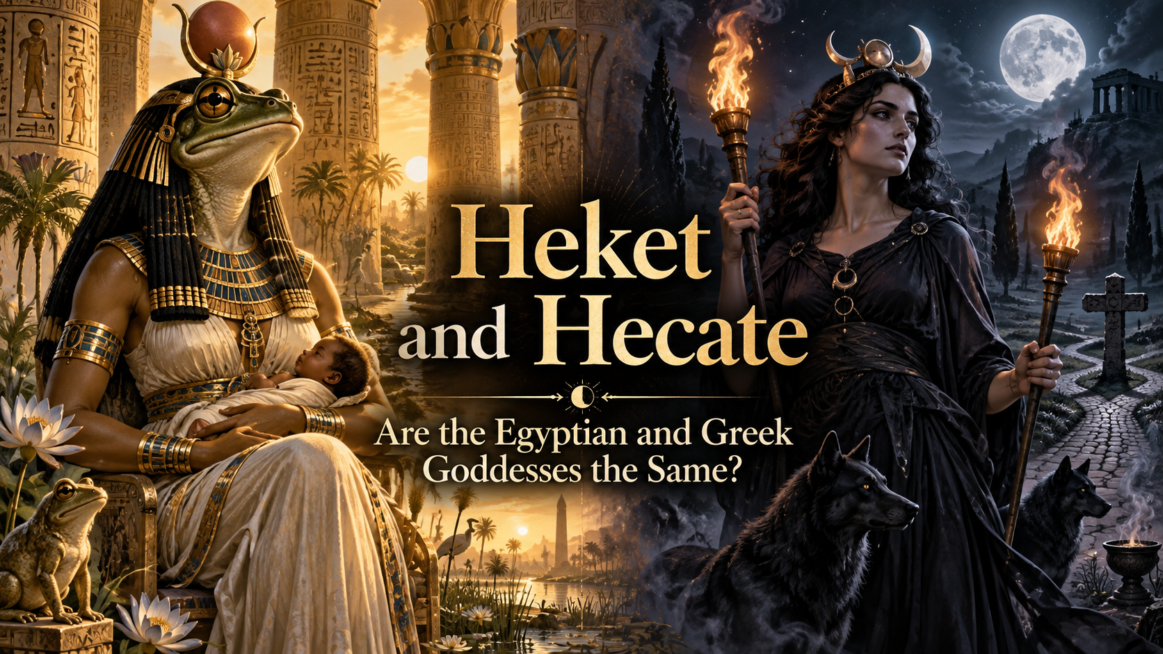 Heket and Hecate: Are the Egyptian and Greek Goddesses the Same?