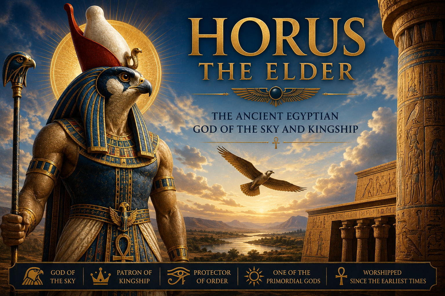 Horus the Elder: The Ancient Egyptian God of the Sky and Kingship