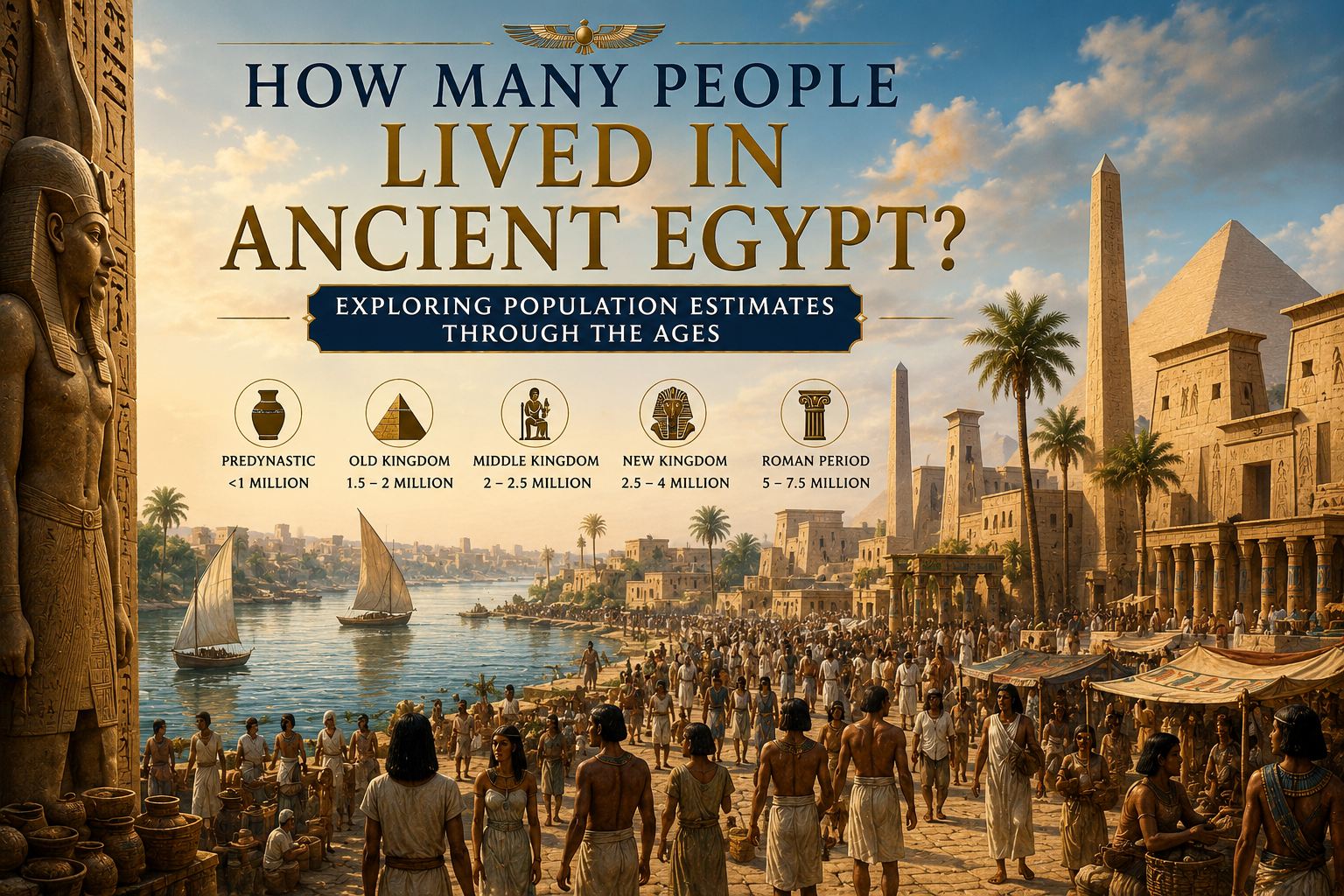 How Many People Lived In Ancient Egypt?