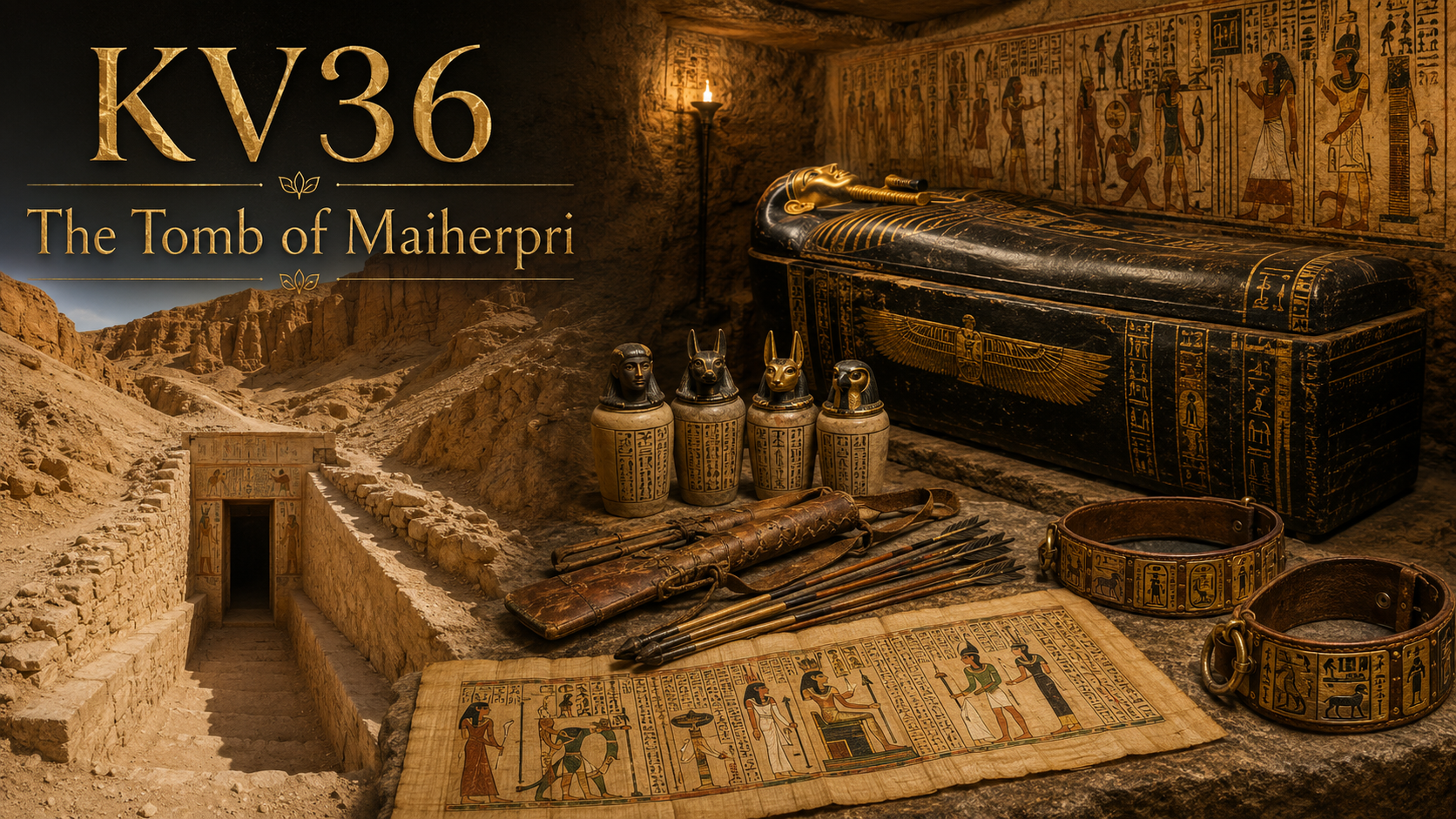 KV36: The Remarkably Intact Tomb of Maiherpri