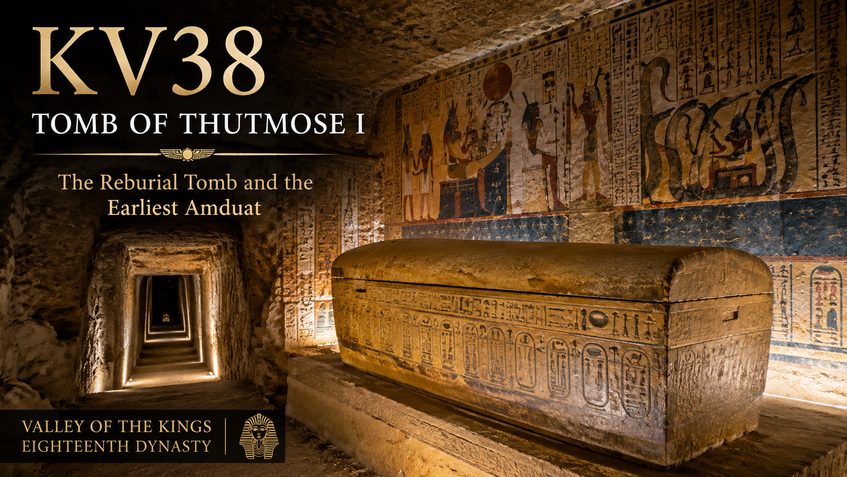 KV38: The Reburial Tomb of Thutmose I and the Earliest Amduat