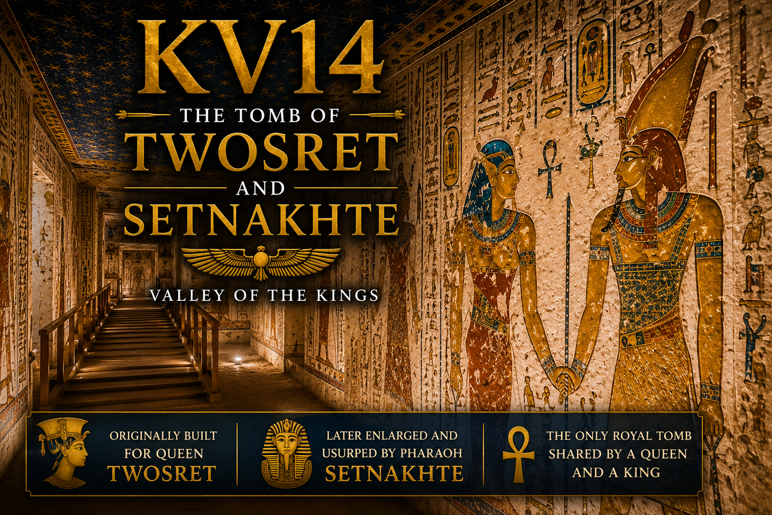 KV14: The Extraordinary Tomb of Twosret and Setnakhte