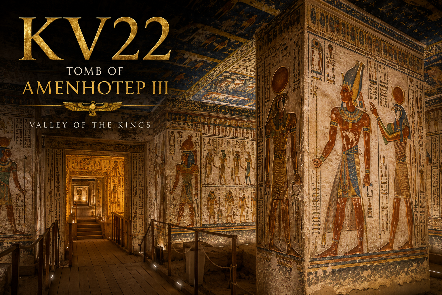 KV 22 - Valley of the Kings - Egypt