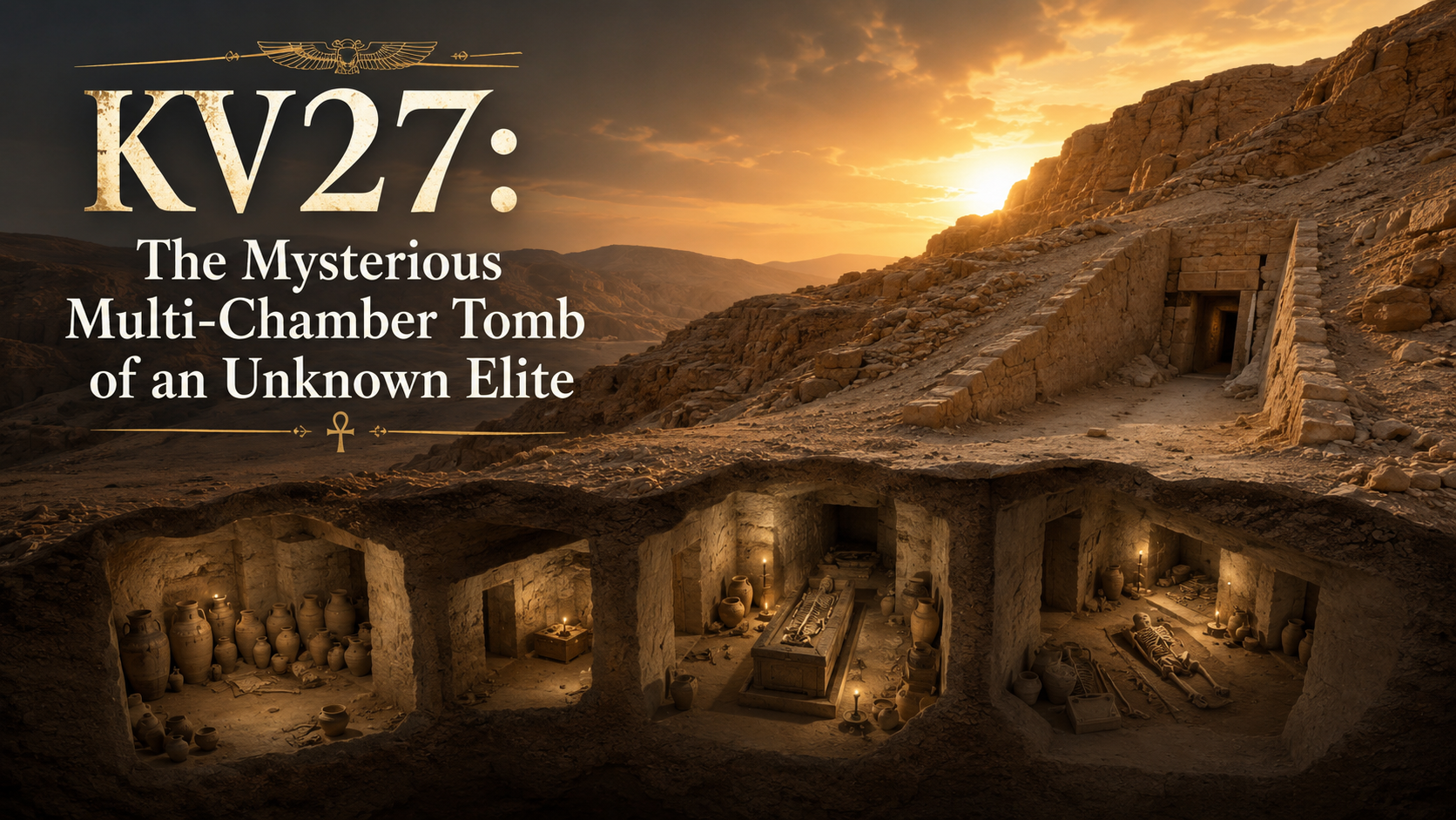 KV27: The Mysterious Multi-Chamber Tomb of an Unknown Elite