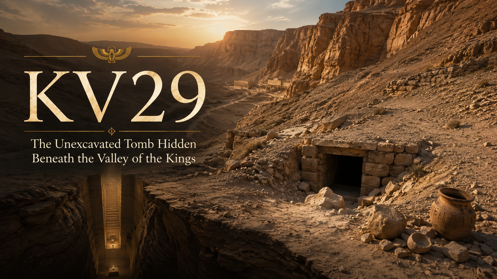 KV29: The Unexcavated Tomb Hidden Beneath the Valley of the Kings - Ancient Society KV29: The Unexcavated Tomb Hidden Beneath the Valley of the Kings