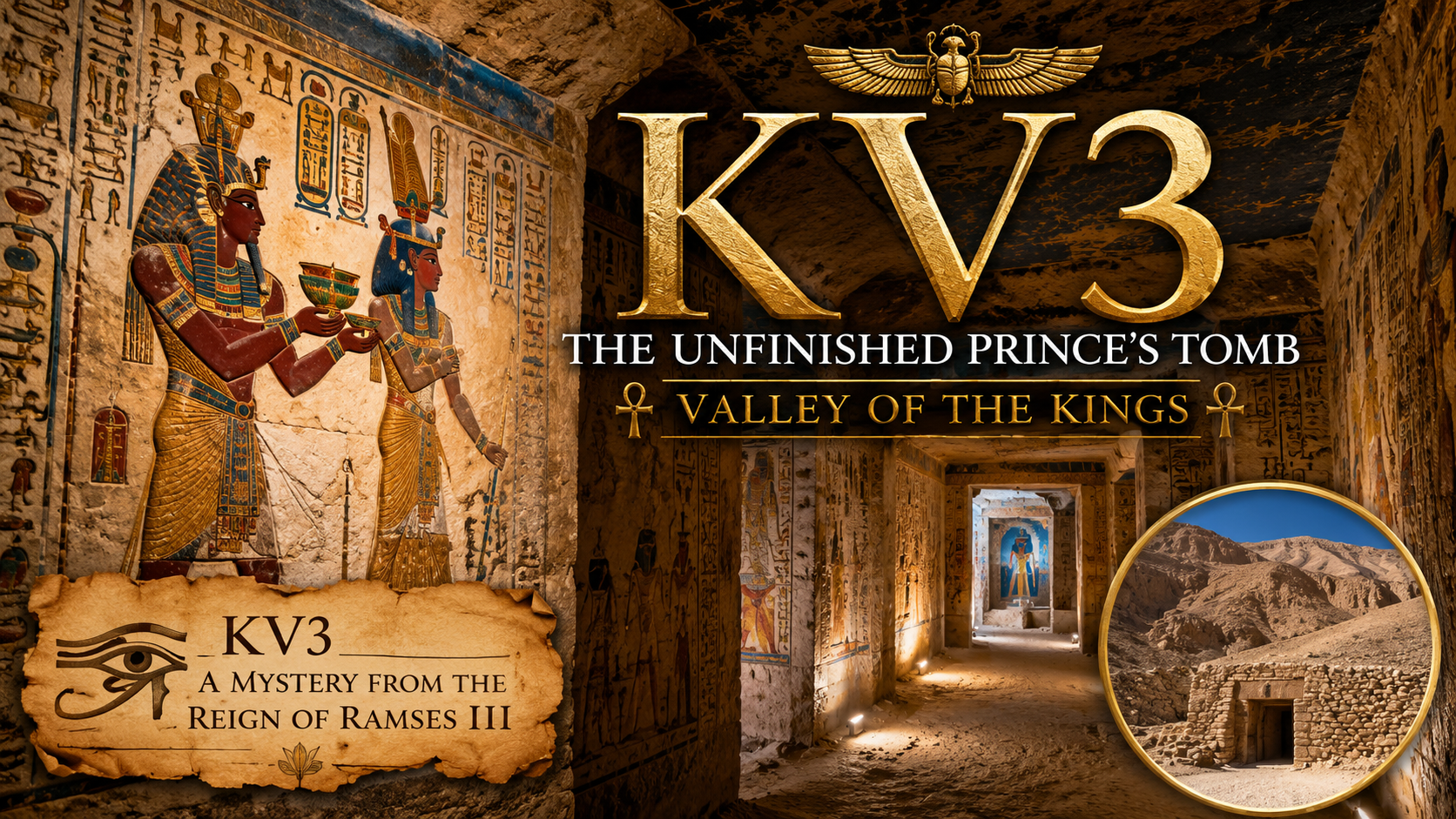 KV 3: Valley of the Kings