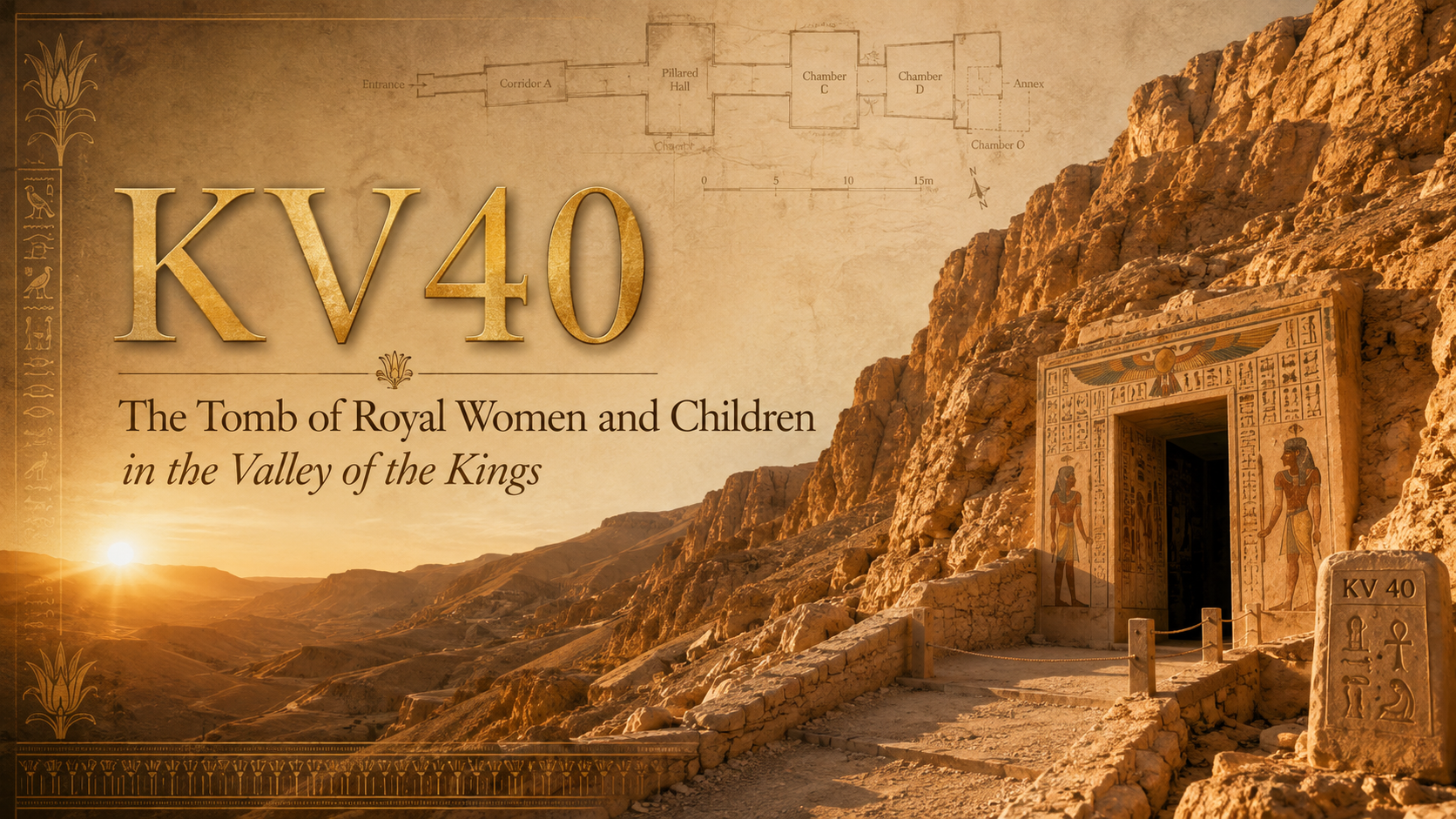 KV40: The Lost Royal Family Tomb of Amenhotep III