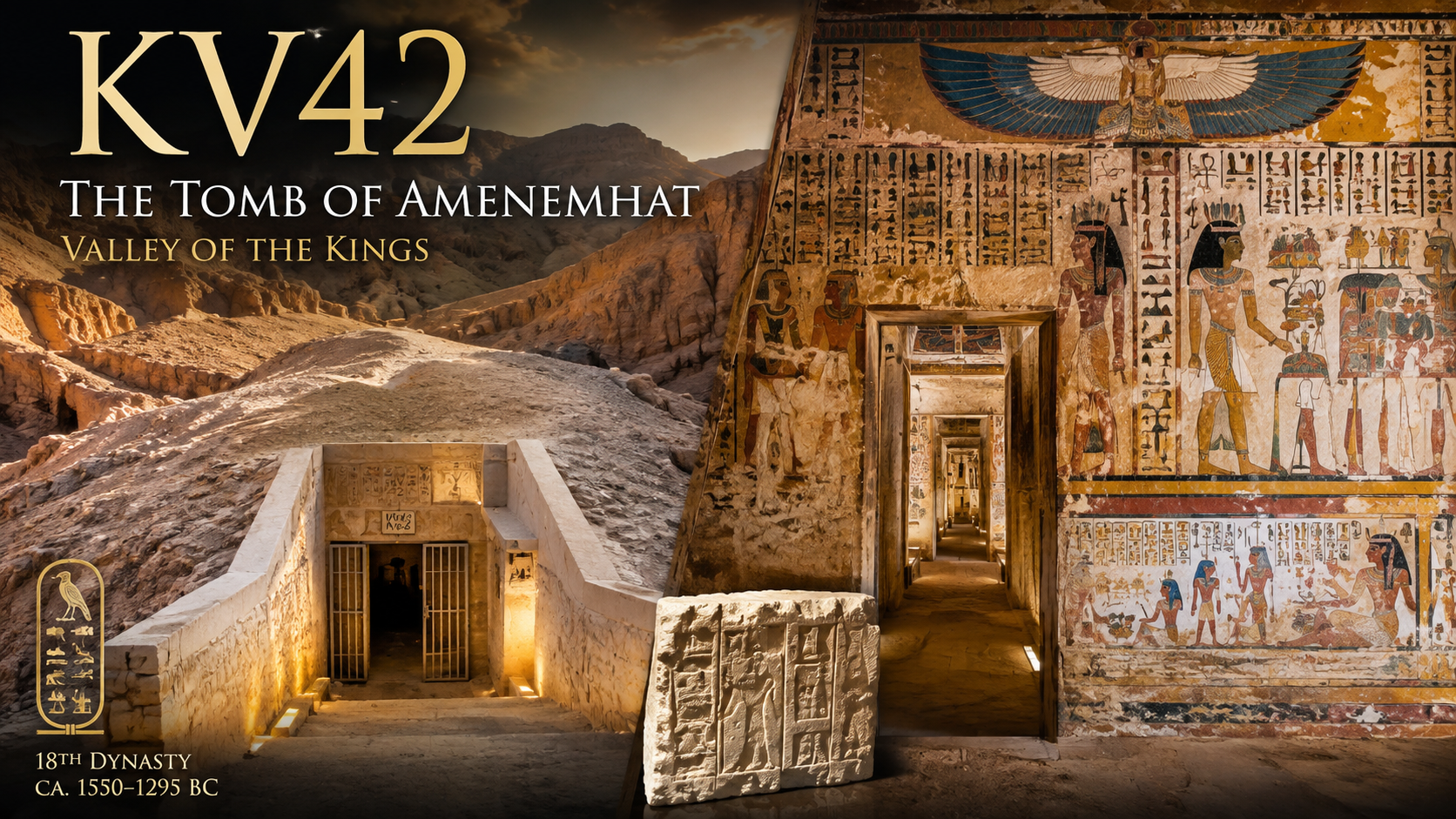 KV42: The Royal Tomb Built for Queen Merytre-Hatshepsut