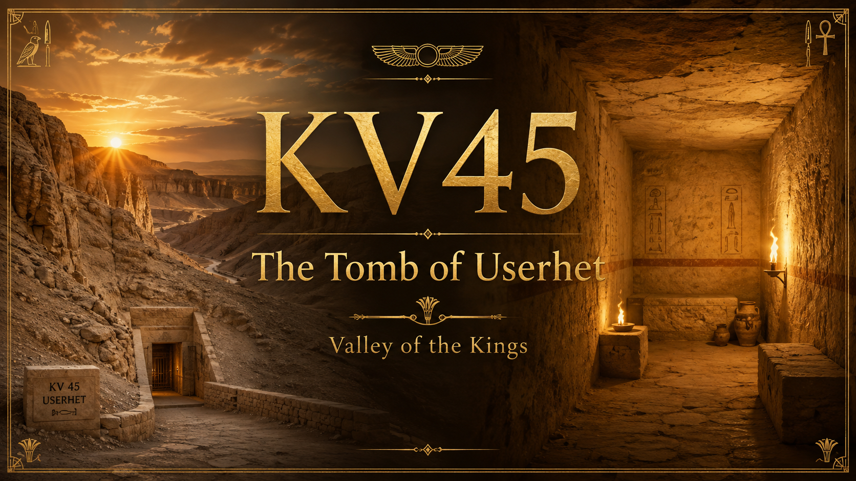 KV45: The Tomb of Userhet and the Later Burial of Merenkhons