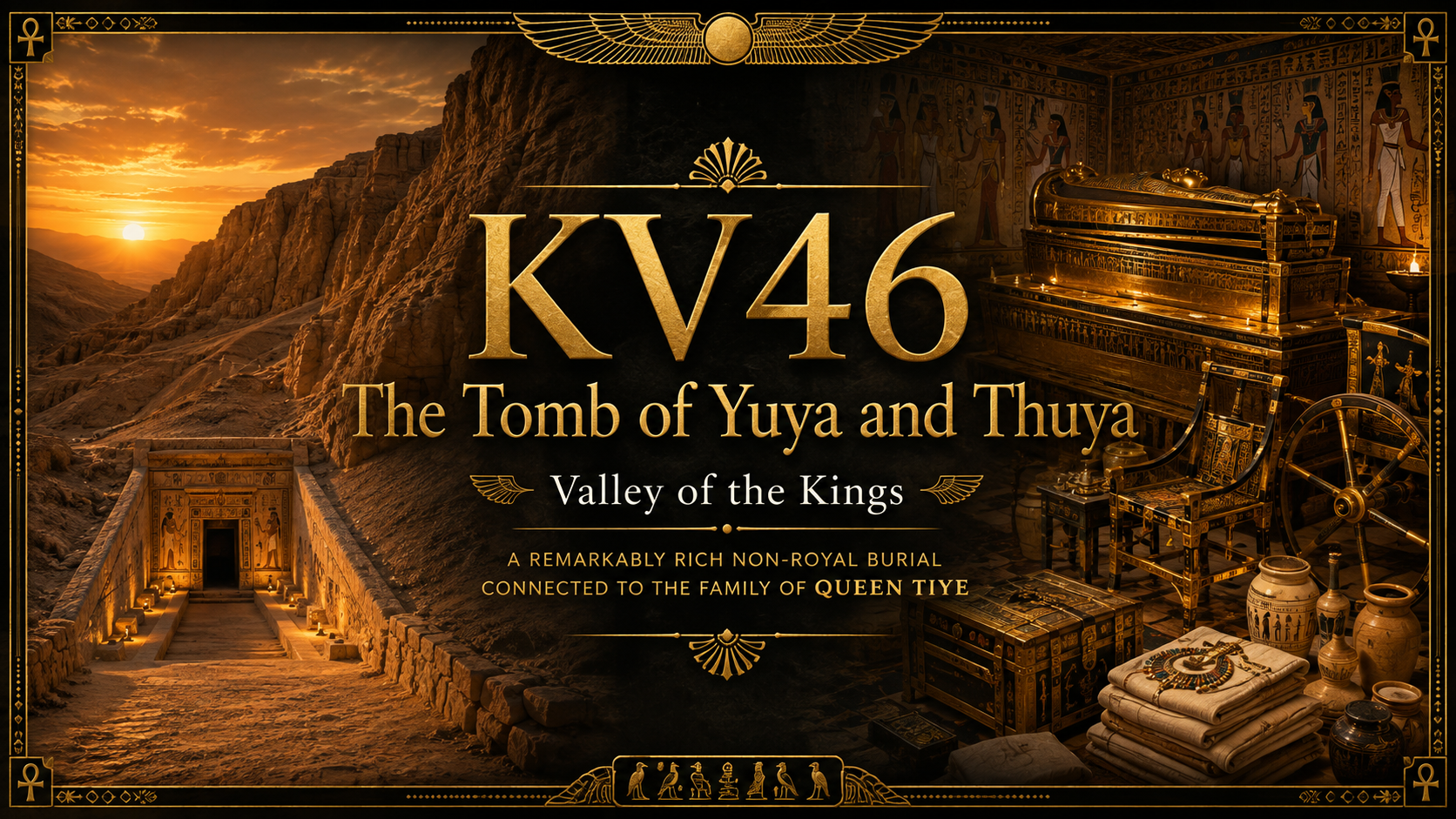 KV46: The Remarkably Intact Tomb of Yuya and Thuya - Ancient Society KV46: The Remarkably Intact Tomb of Yuya and Thuya