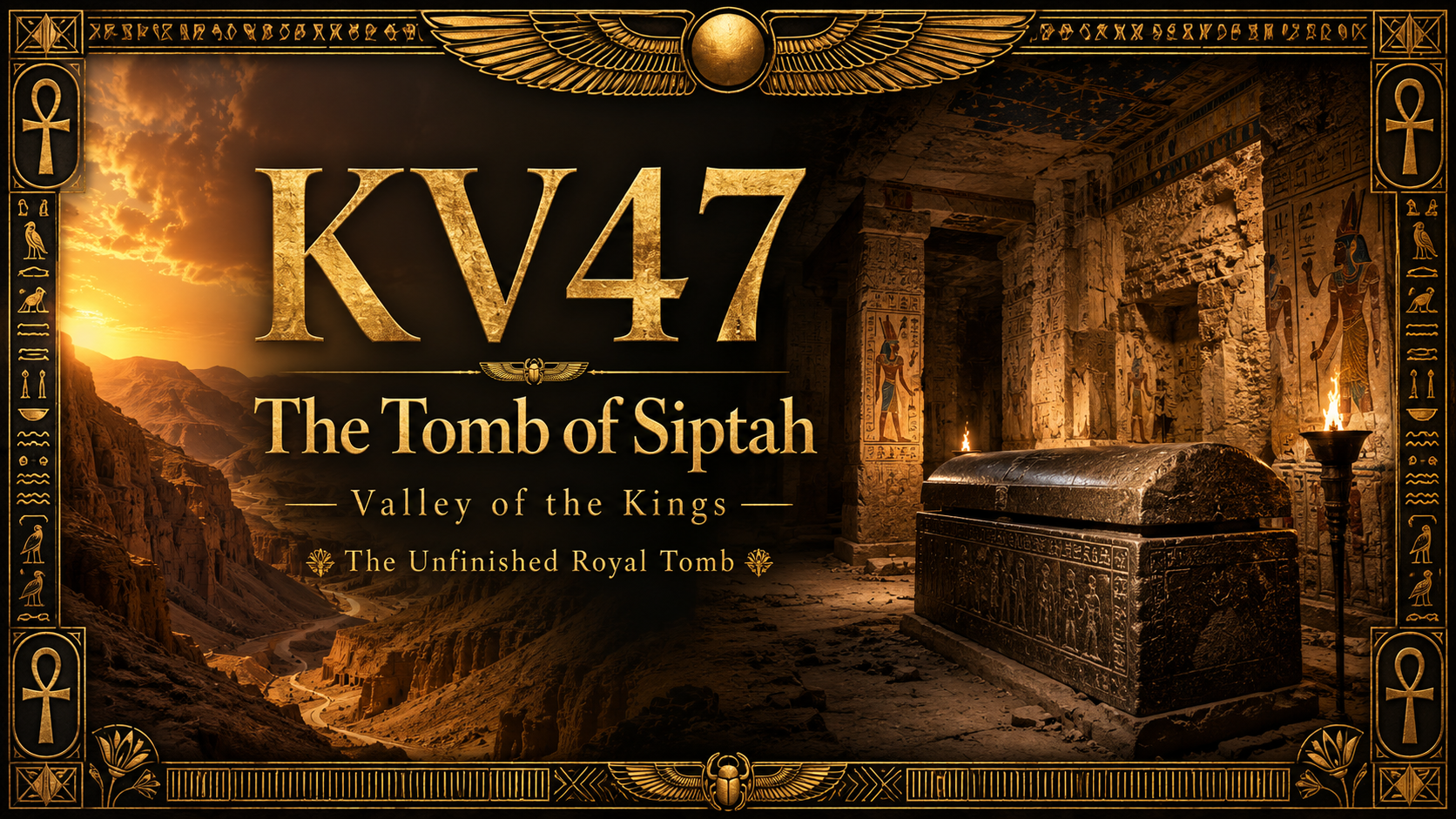 KV47: The Unfinished Tomb of Siptah and the Accidental Breakthrough Into KV32 - Ancient Society KV47: The Unfinished Tomb of Siptah and the Accidental Breakthrough Into KV32