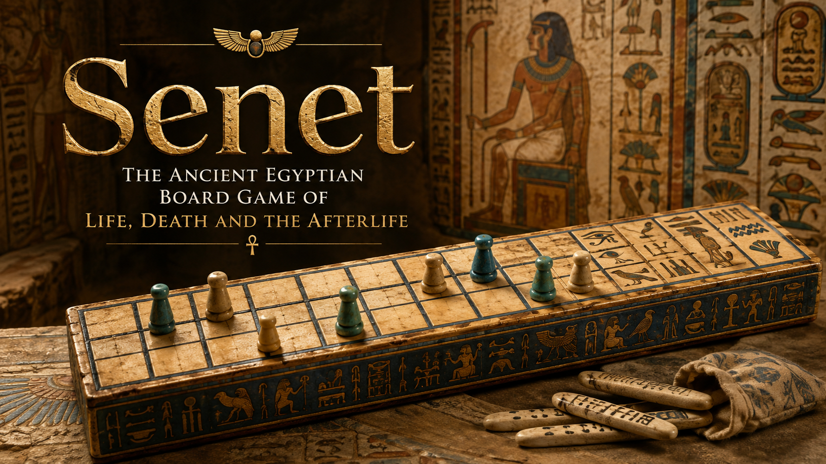 Senet: The Ancient Egyptian Board Game of Life, Death and the Afterlife