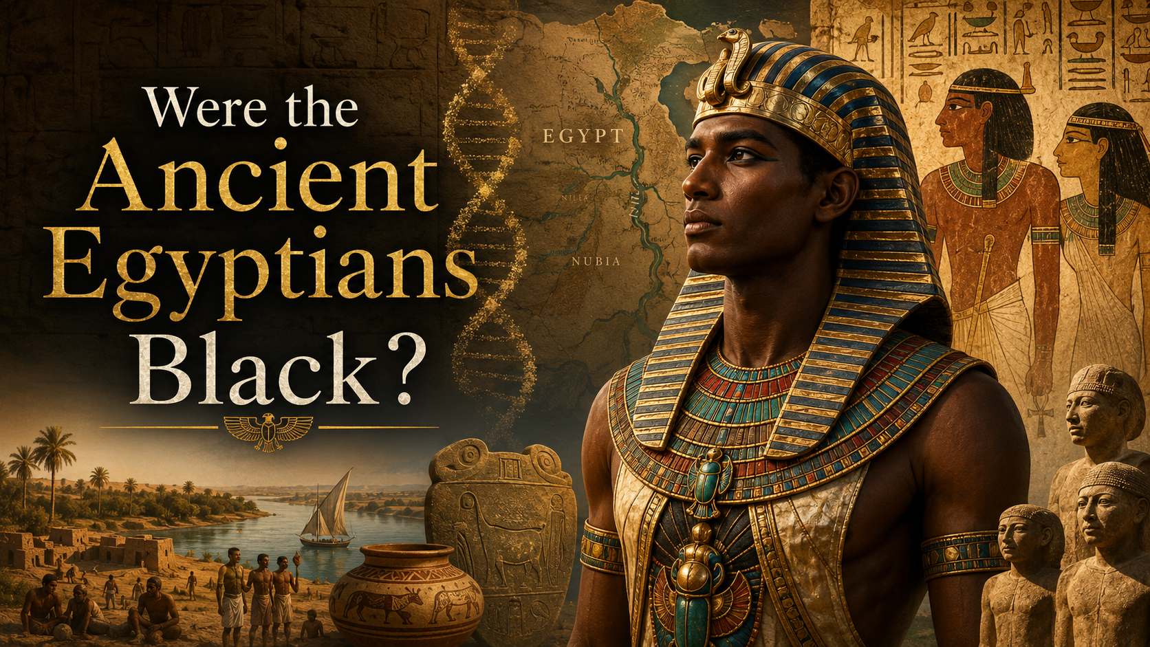 Where the ancient Egyptians black?