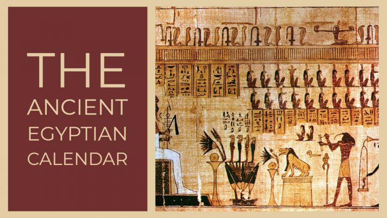 The Ancient Egyptian Calendar - Ancient Society