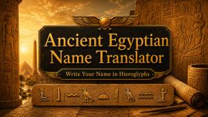 Ancient Egyptian Name Translator