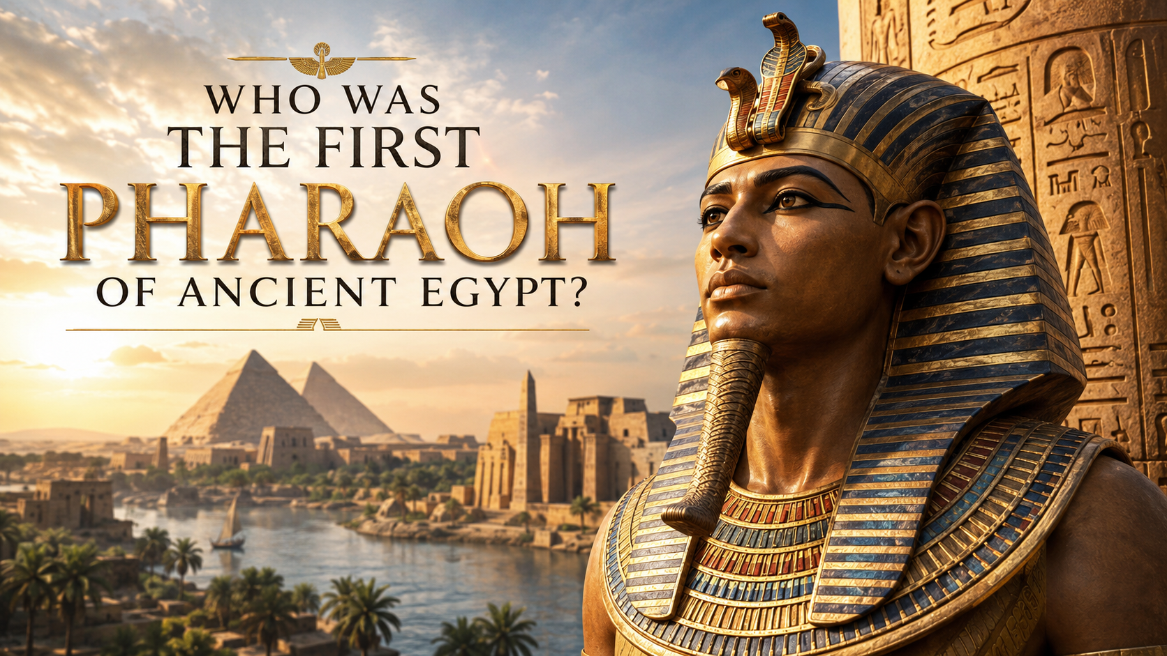 Who Was the First Pharaoh of Ancient Egypt? Narmer or Menes?