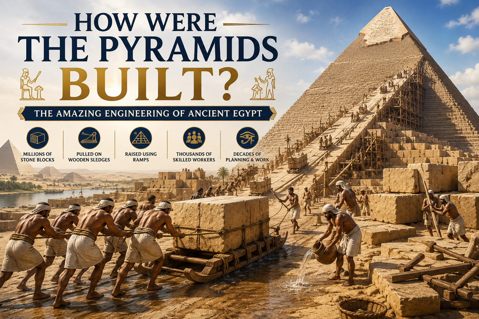 How Were the Pyramids Built? The Evidence-Based Explanation Behind Ancient Egypt's Greatest Achievement