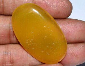yellow chalcedony gemstone